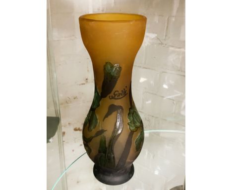 GALLE VASE A/F 23CMS (H) APPROX