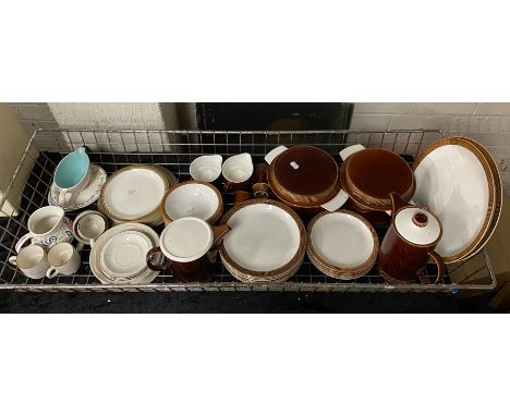 TRAY OF POOLE POTTERY