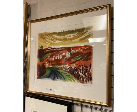 LUKE PIPER LITHOGRAPH