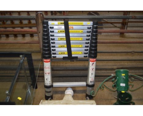 A telescopic ladder