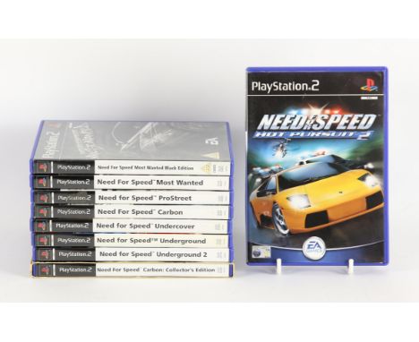 PlayStation 2 (PS2) Need for Speed bundle (PAL) [9] Includes: Carbon [Collector's Edition], Most Wanted, Undercover, Undergro
