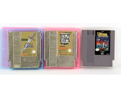 Nintendo Entertainment System (NES) Fantasy/Adventure bundle (PAL) Includes: The Legend of Zelda, Zelda II: The Adventure of 
