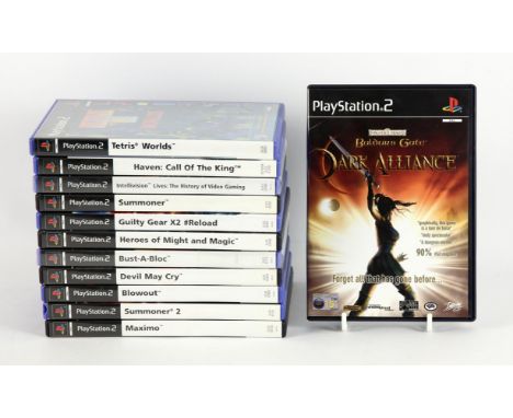 PlayStation 2 (PS2) Variety bundle (PAL) [12] Includes: Bust-a-Bloc (factory sealed), Intellivision Lives (factory sealed), B