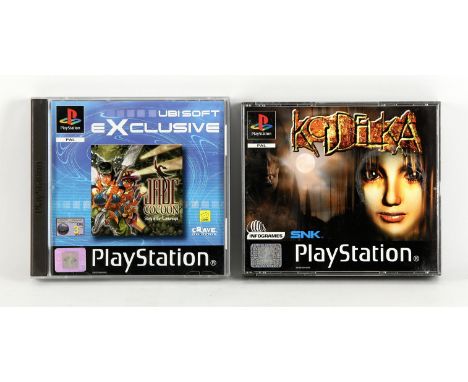 PlayStation 1 (PS1) JRPG bundle (PAL)  Includes: Kodelka and Jade Cocoon All games are complete, boxed and in good condition 