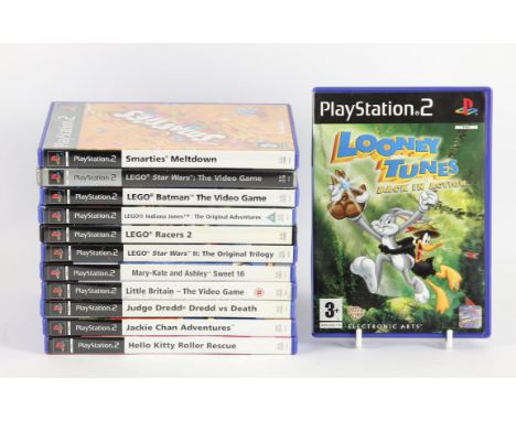 PlayStation 2 (PS2) Licensed Tie-in bundle (PAL) [12] Includes: Smarties Meltdown, Looney Tunes: Back in Action, Mary-Kate an