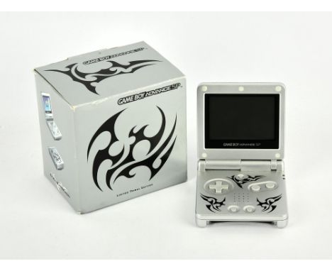 Nintendo Game Boy Advance SP [Limited Tribal Edition] (PAL) Item is complete, boxed and in good condition 
