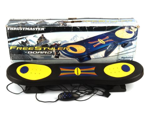 PlayStation 2 (PS2) Thrustmaster Freestyler board peripheral Item is complete, boxed and in used condition 