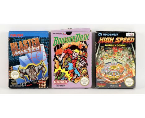 Nintendo Entertainment System (NES) Classics bundle (PAL) Includes: High Speed, Blaster Master and Boulder Dash Games are com