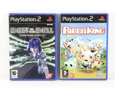PlayStation 2 (PS2) Bandai bundle (PAL) Includes: Ribbit King and Ghost in the Shell: Stand Alone Complex Ghost in the Shell 