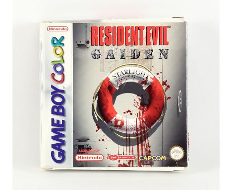 Nintendo Game Boy Colour Resident Evil Gaiden (PAL) Game is boxed and without its manual, contents and cartridge are in good 