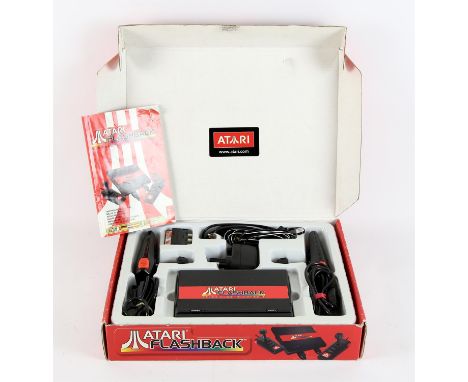 Atari Flashback 20-games-in-1 console (PAL) Item is complete, boxed an in fair condition 