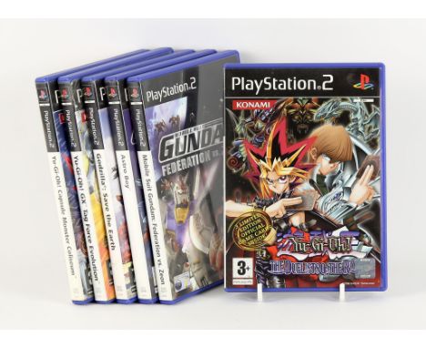 PlayStation 2 (PS2) Japanese Classics bundle (PAL) [6] Includes: Yu-Gi-Oh! The Duelists of The Roses, Yu-Gi-Oh! GX Tag Force 