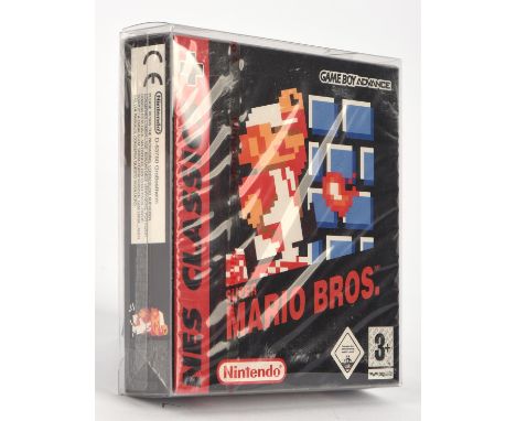 Nintendo Game Boy Advance (GBA) Super Mario Bros [NES Classics] - Factory Sealed (PAL) Game is brand new/factory sealed with 