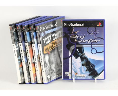 PlayStation 2 (PS2) Extreme Sports bundle (PAL) [6] Includes: Tony Hawk's Underground, Tony Hawk's Pro Skater 3, Tony Hawk's 