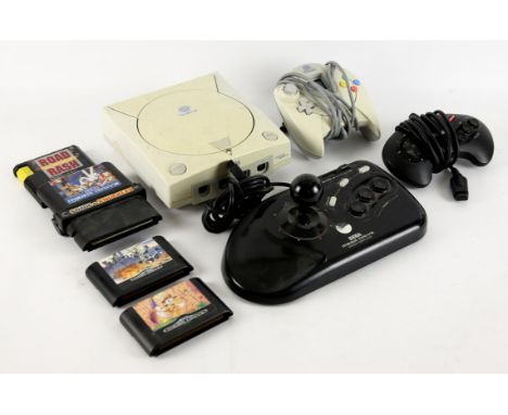 SEGA bundle (PAL) Hardware includes: Dreamcast Console (with Shenmue II disc 1 inside), a Dreamcast controller with VMU Memor