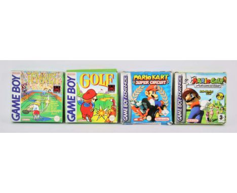 Nintendo Game Boy Mario/Sports bundle (PAL) Includes: Mario Golf: Advance Tour, Tennis, Golf and Mario Kart: Super Circuit Ga