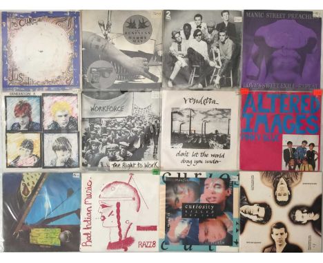 COOL/ SYNTH POP/ WAVE/ INDIE/ PUNK - 7" COLLECTION. A super cool collection of around 250 x 7" to include many picture sleeve