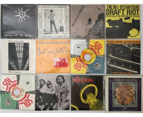 WAVE/ PUNK/ INDIE/ ALT/ GARAGE - 7" COLLECTION. Another collection fo around 120 x 7" to include many European picture sleeve