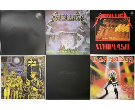 METAL - LP / 12" PACK. A pack of 11 x LPs/ 12". Artists/ Titles include Metallica inc Whiplash (MRS-04), Enter Sandman (METBX