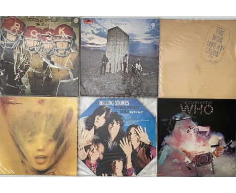 CLASSIC ROCK - LP COLLECTION. A smashing collection of 19 LPs. Artists/ titles include The Who inc Live At Leeds (DL79175, in