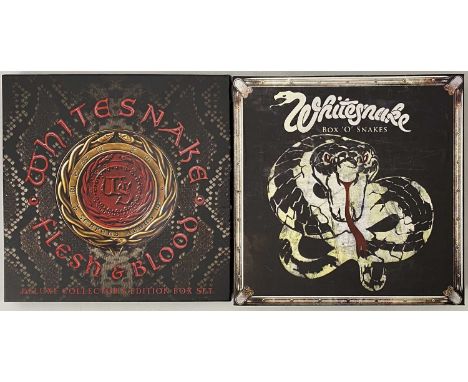 WHITESNAKE - BOX SETS PACK. A quality pack of 2 box sets by heavy rock legends Whitesnake. Titles include Box 'O' Snakes: The