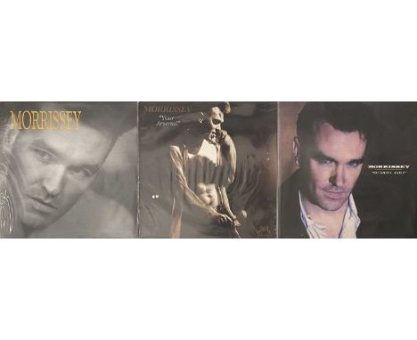 MORRISSEY - LP / 12" RARITIES PACK. A pack of 1 x LP and 2 x 12". Titles are Vauxhall And I (PCSD 148, Ex/ Ex), Your Arsenal 