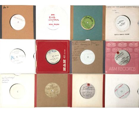 TEST PRESSINGS / ACETATES - 7" PACK. A pack of 27 x 7". Artists/ Titles include Nostromo - Alien, Donnie Elbert - Where Did O