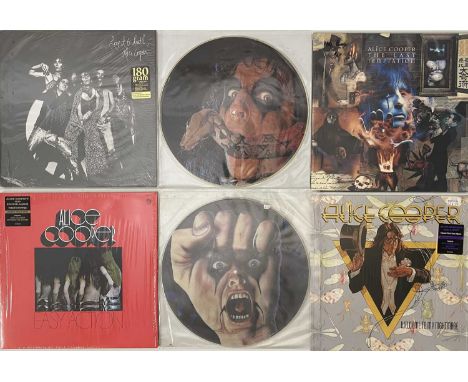 ALICE COOPER - UK/ EUROPEAN LP COLLECTION. A quality collection of 27 LPs by Alice Cooper, mostly UK/ European pressings. Tit