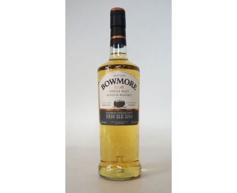BOWMORE FEIS ILE 2014
The first of two bottlings by Bowmore for the Feis Ile Festival 2014.  Matured in Bourbon Casks.  700ml