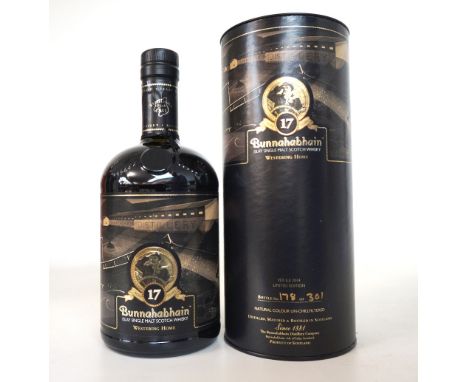 BUNNAHABHAIN FEIS ILE 2014 - 17YO
An interesting entrant into the Feis Ile 2014 releases, this Bunnahabhain was finished in a
