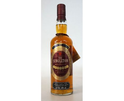 THE SINGLETON OF AUCHROISK
An award-winning Single Malt Scotch Whisky from this Banffshire Distillery.  70cl.  40% abv.  In o