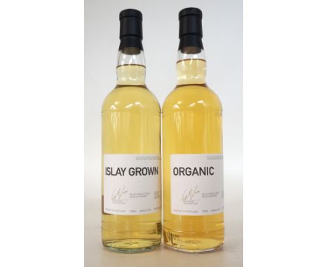 BRUICHLADDICH ORGANIC & ISLAY GROWN FUTURES 
Bruichladdich Islay Grown Futures Single Malt Scotch Whisky.  70cl.  46% abv.  D