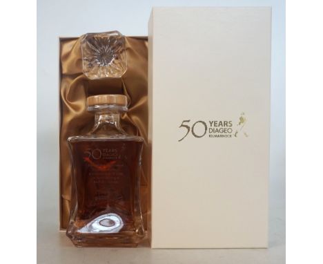 50 YEARS OF DIAGEO AT HILL STREET
50 Years of Diageo at Hill Street Blended Scotch Whisky.  70cl.  40% abv.  Bottled and pres