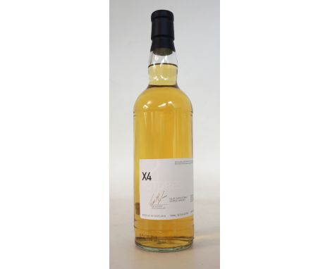 BRUICHLADDICH X4 FUTURES 
1 bottle.  Bruichladdich X4 Futures Single Malt Scotch Whisky.  70cl.  64.6% abv.  Distilled 01/03/