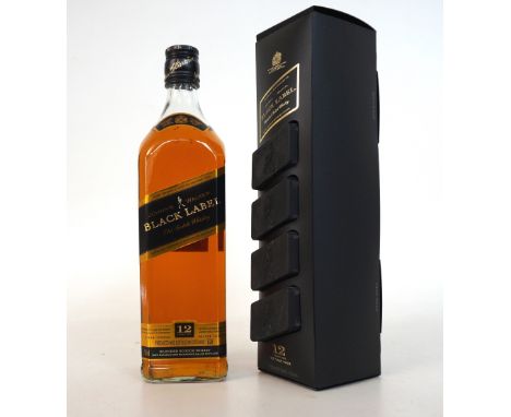 JOHNNIE WALKER BLACK LABEL ICE TRAY EDITION
An unusual bottle of the ubiquitous Johnnie Walker Black Label Blended Scotch Whi