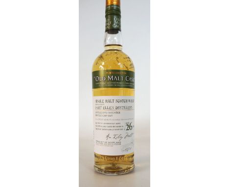 PORT ELLEN 26 YEAR OLD - OLD MALT CASK
A great bottling of the rare Port Ellen Single Malt Scotch Whisky by Douglas Laing in 