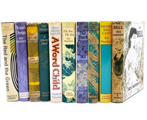 Murdoch, Iris. A collection of first editions comprising: The Red and the Green, 1965; The Black Prince, 1973; Henry and Cato