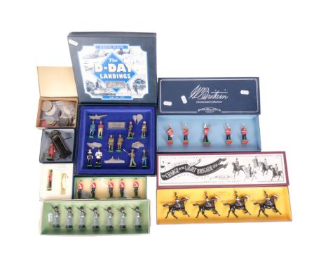 W BRITAIN - Operation Overlord, the D-Day Landings June 6th 1944 commemorative set, ref. 8831, The Crimean War, The Charge of