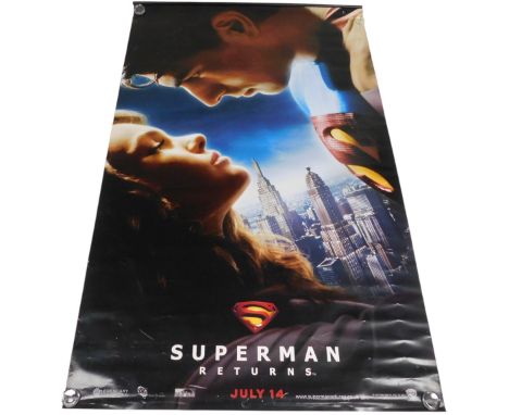 A Superman Returns cinema poster, July 14, 243cm x 152cm. 