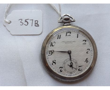 A Herma Chronometer slim pocket watch    