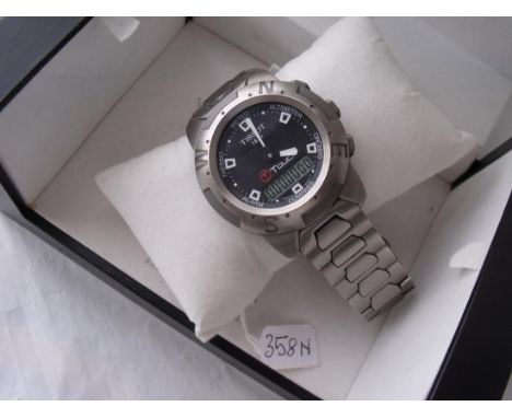 Boxed Tissot touch stainless steel boxed wrist watch  