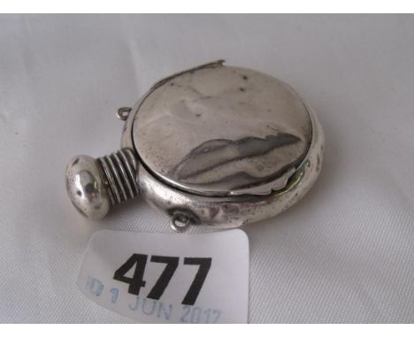 A moon shaped scent bottle with compact Birm 1910  