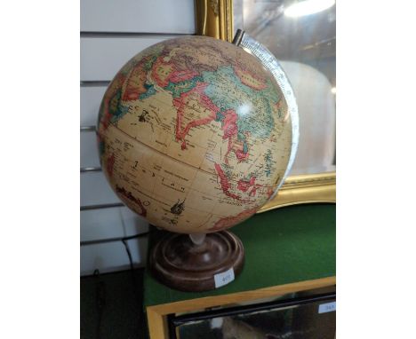 Scan-Globe, Denmark 38cm high light-up globe 