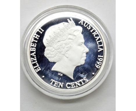 Limited edition .999 silver Australian penny coin.  P&amp;P Group 1 (£14+VAT for the first lot and £1+VAT for subsequent lots