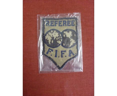1962 World Cup, Chile, the Official FIFA, Referee shirt patch, formerly belonging to the Uruguayan Referee Esteban Marino
