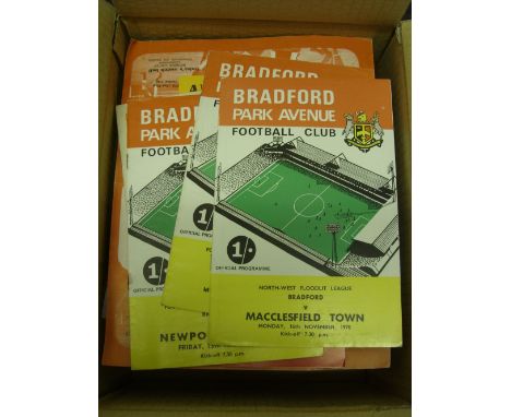 A collection of 130 football programmes from the clubs first & last season in the league, including programmes from Peterboro