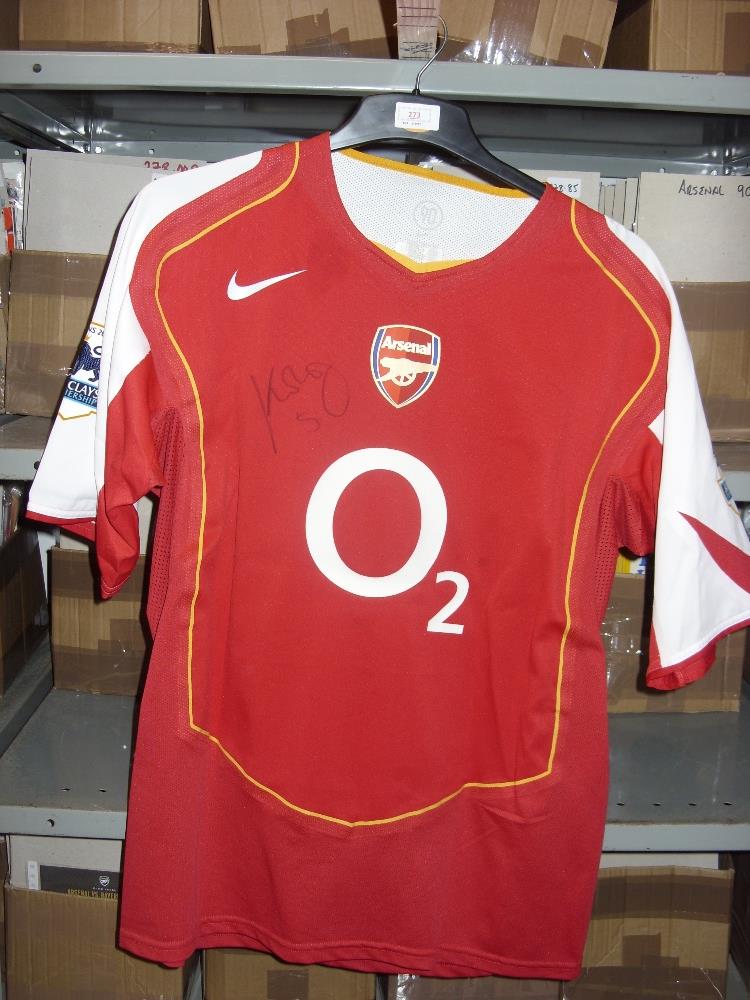 Arsenal 2004/2005, Match Worn/Exchange Home Shirt - Kolo Toure, Number