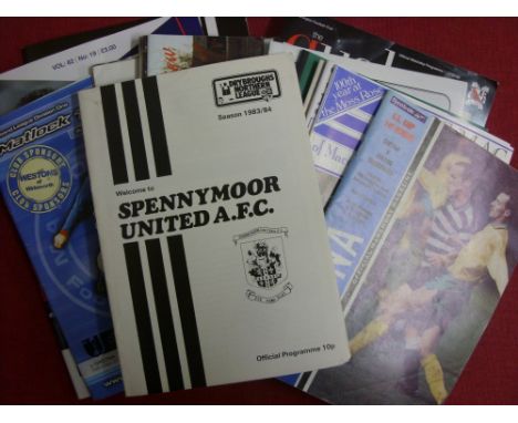 Gretna FC, a collection of 35 football programmes, including the first and last league games, plus 2006 Scottish Cup Final & 