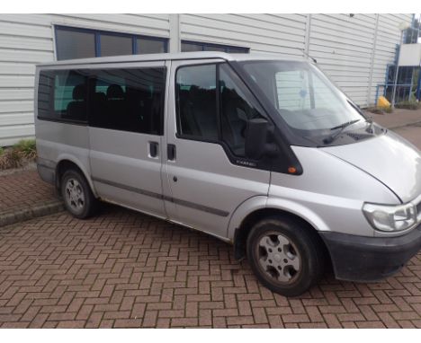 2006 Ford transit Tourneo GLX SWB nine seater minibus 2.0 Litre diesel approximately 95,000 miles on the clock with one key M