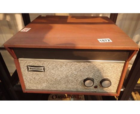 Vintage Dansette record player
